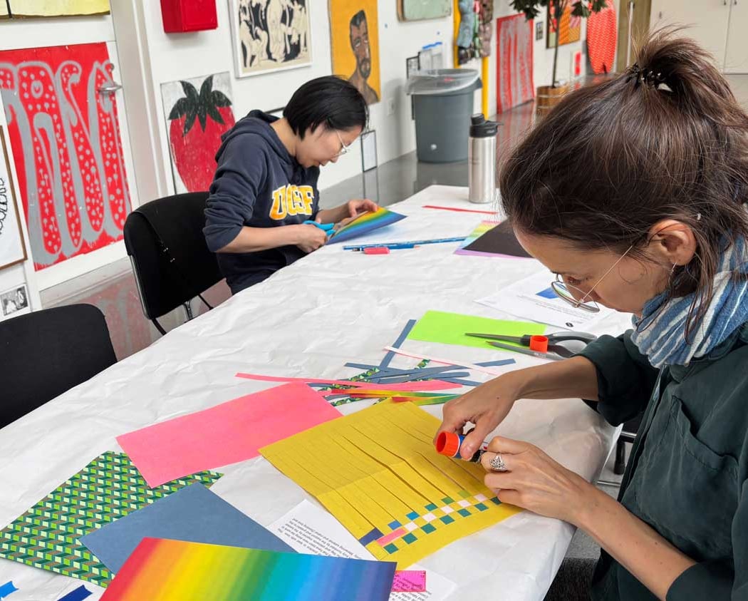 Free Art Workshop: Paper Weaving 1